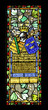 Glasfenster Ritter