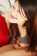 Woman having a stomachache