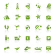 Green Web Icons