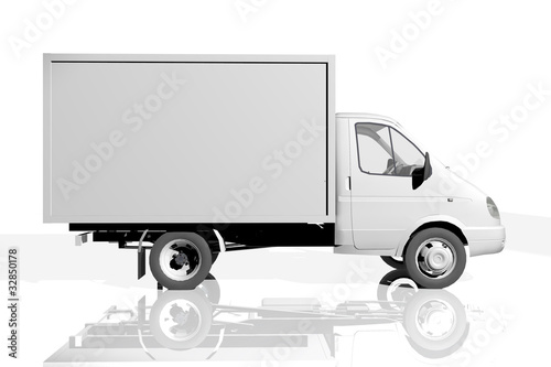 Illustration: Delivery truck Delivery truck