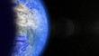 Solar decline in space