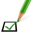 Grünstift und 1 Checkbox