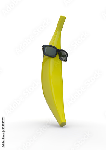 Illustration: fruit guy banana fruit guy banana