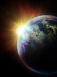 Illustration: blue planet blue planet