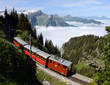 Photo: Schynige Platte Bahn über dem Nebelmeer Schynige Platte Bahn über dem Nebelmeer