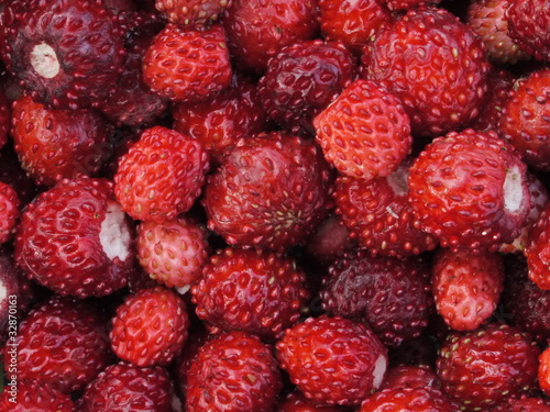 Photo: Nahaufnahme Gartenerdbeeren Nahaufnahme Gartenerdbeeren