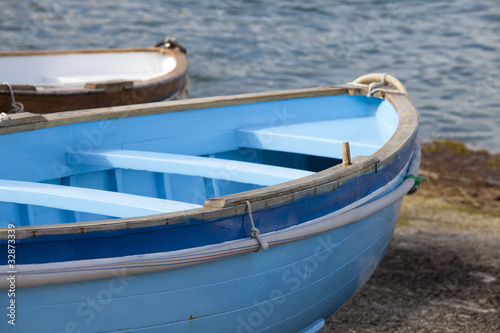 Photo: rowboat docked rowboat docked