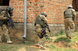 Photo: Special forces soldiers in action Special forces soldiers in action
