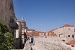 The Walled City of Dubrovnic in Croatia Europe