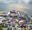 Panorama of Alesund, Norway Panorama of Alesund, Norway