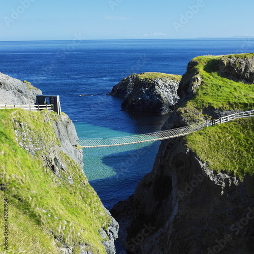 Photo: Carrick-a-rede Rope Bridge, County Antrim, Northern Ireland Carrick-a-rede Rope Bridge, County Antrim, Northern Ireland