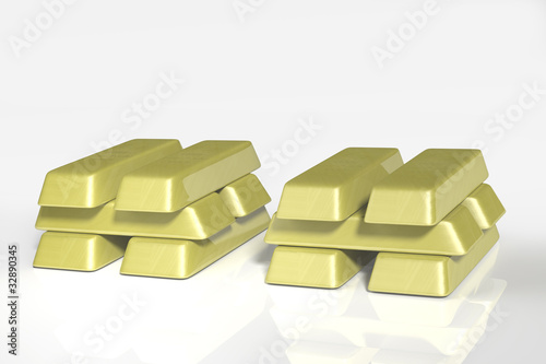 Illustration: Goldbarren Goldbarren