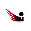 Logo vector business company lawer