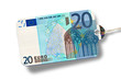 20 Euro Schild