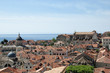 Rooftops in Walled City of Dubrovnic Croatia