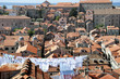 Rooftops and washing in Walled City of Dubrovnic Croatia