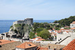 The Walled City of Dubrovnic in Croatia Europe