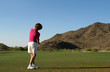 Woman Golfer