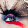 black bird woman eye makeup macro beach sunrise black bird woman eye makeup macro beach sunrise