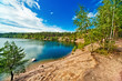 Karelia lake panorama