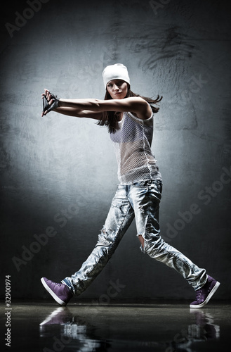 Photo: Young woman dancer Young woman dancer