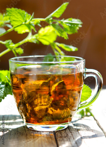 Photo: kräutertee - melisse - antistresstee kräutertee - melisse - antistresstee