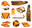 Beach accessories for man
