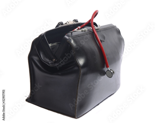 Photo: Black doctor's bag Black doctor's bag