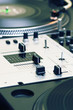 Mixing controller and turntables