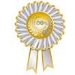 médaille doré, qualité certifiée