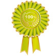 médaille doré, qualité certifiée