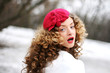 Foto: vintage portrait of beauty woman vintage portrait of beauty woman