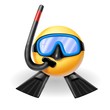 maschera e pinne