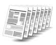 Zeitung sortiert