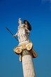 Photo: Statue of Athena goddess of knowledge. Statue of Athena goddess of knowledge.