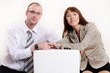 Young couple man and woman together