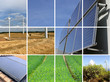 Collage of sustainable energy