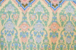 Thai style art painting on wall in Buddha Temple