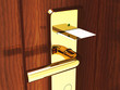 Hotel card lock and keycard , 3d illustration Hotel card lock and keycard , 3d illustration