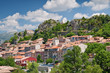 ancient village aiguines, france
