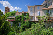 ancient village moustiers, france