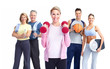 Fitness  people.