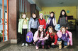 happy children group in school happy children group in school