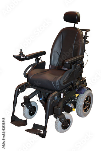 Photo: A Modern Electric Motorised Disability Wheelchair. A Modern Electric Motorised Disability Wheelchair.