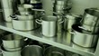 Different pot in kitchen