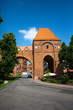 Teutonic castle-monument Unesco in Torun,Poland