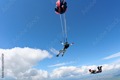 Photo: Skydiving photo Skydiving photo