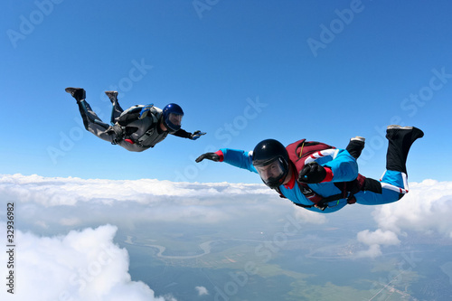 Photo: Skydiving photo Skydiving photo