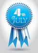 4th July Vector Ribbon