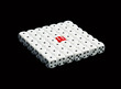 dice in square